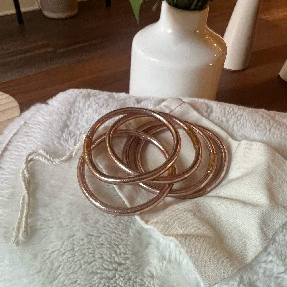 Rose Gold Buddha Girl Bracelets